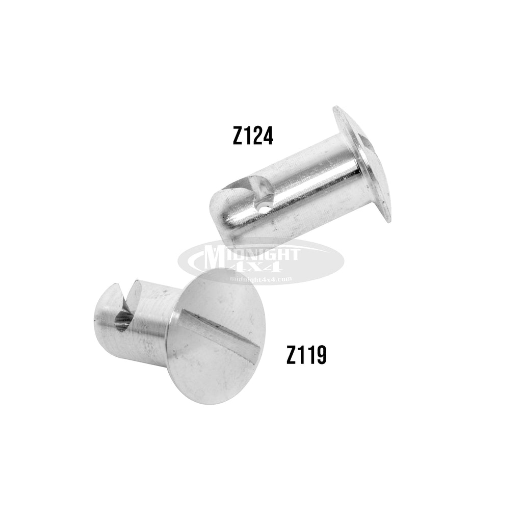 Dzus Fastener Buttons - Aluminum
