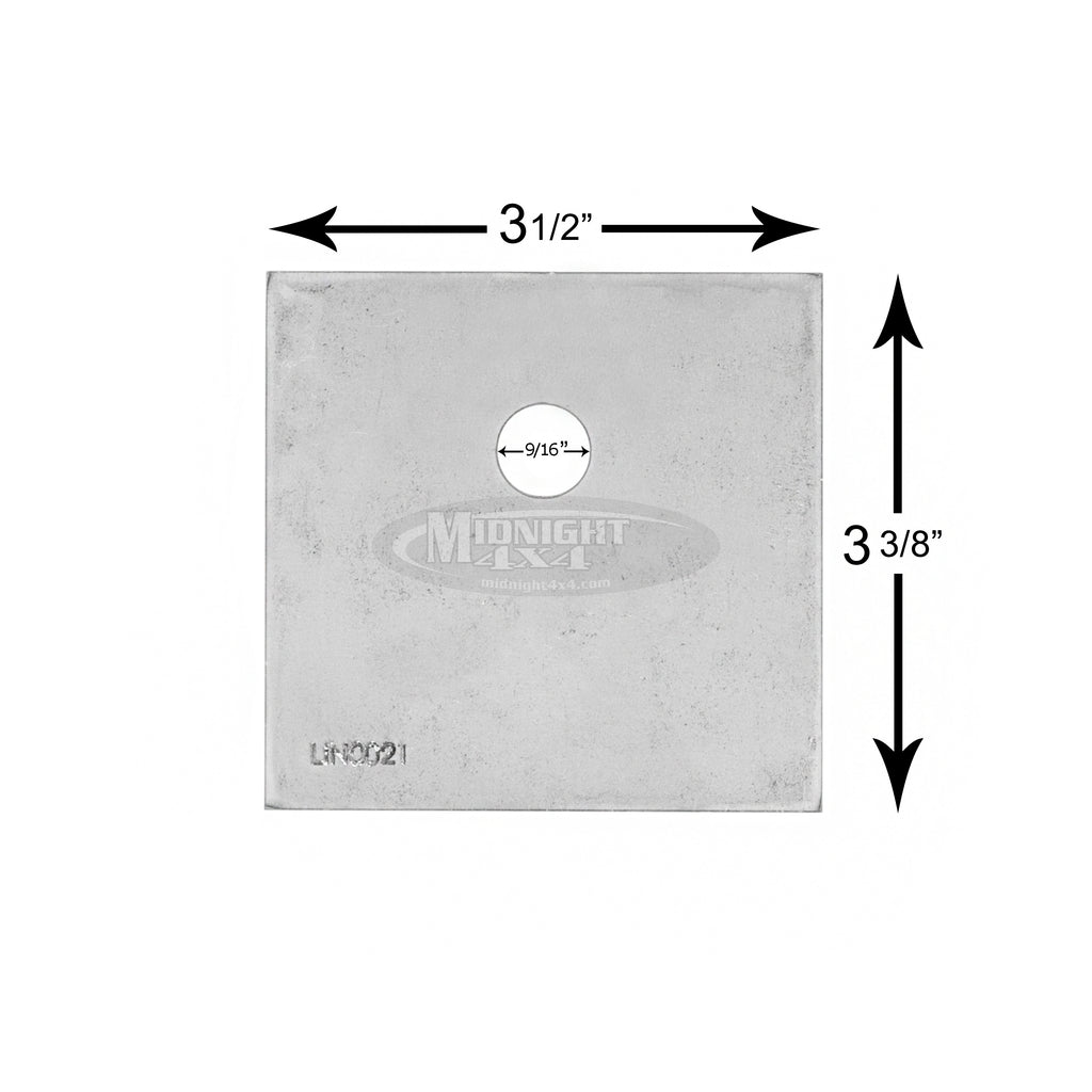 Steel Backing Plate