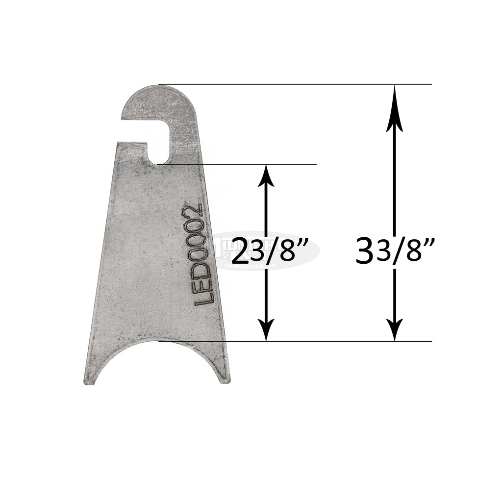 Slotted Light Bar Tabs