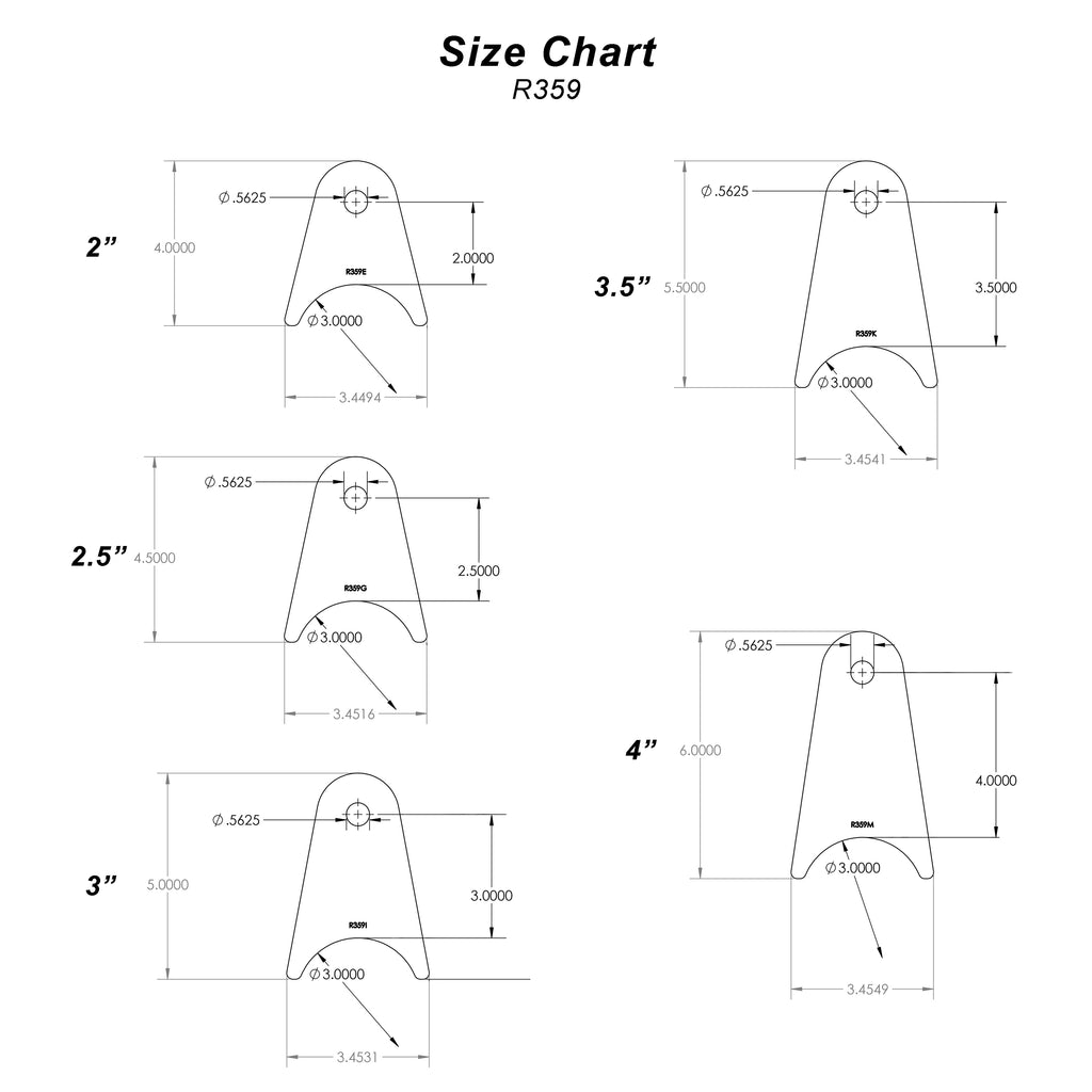 Axle Tabs