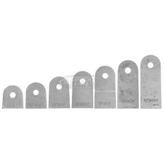 1/2" Hole Flat Bushing Tab - BF343