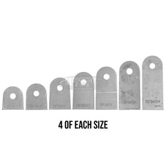 Bushing Tab Kit - 28 Pieces
