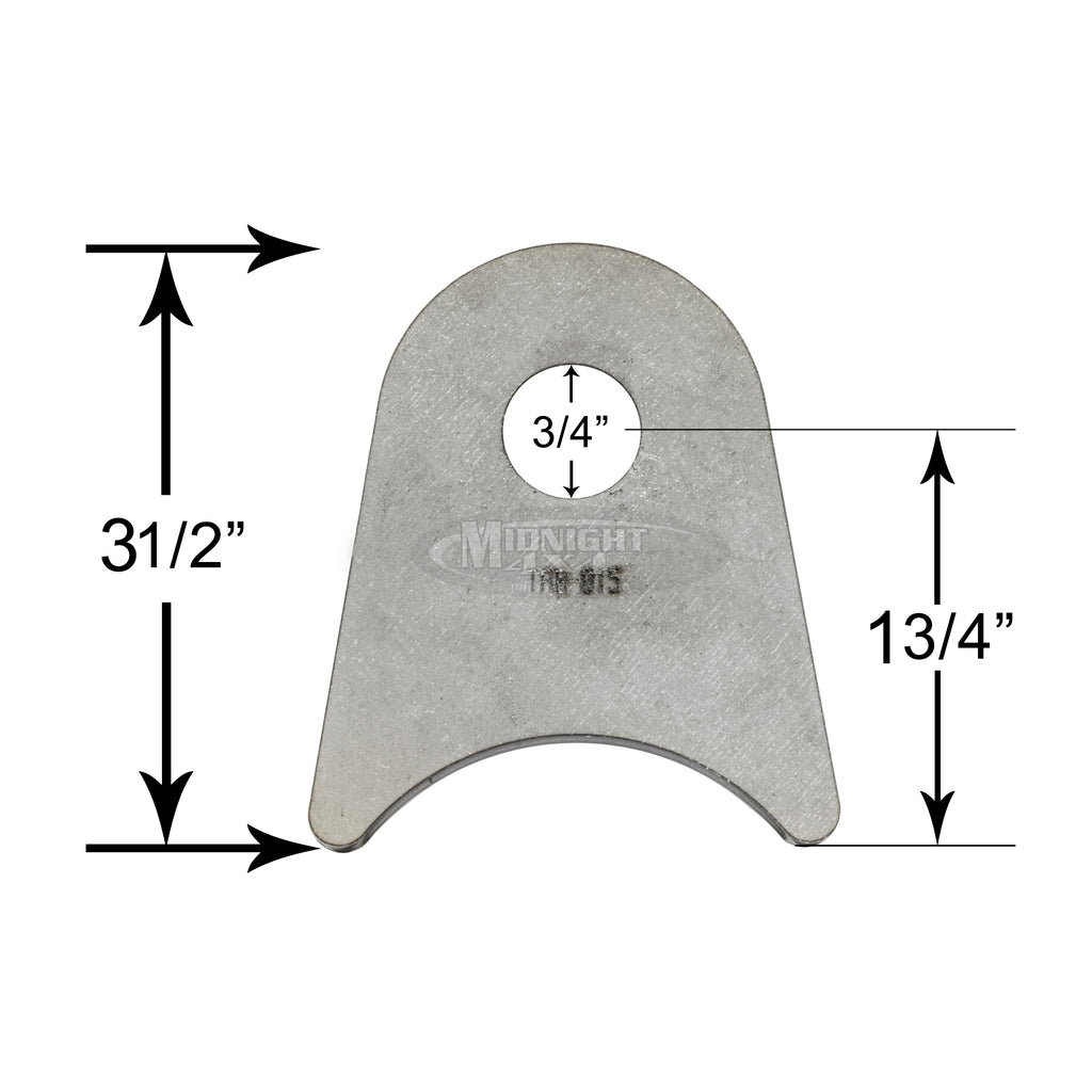 Tab, Link Mount, Link Tab, 1/4", 3/16" , TAB-015