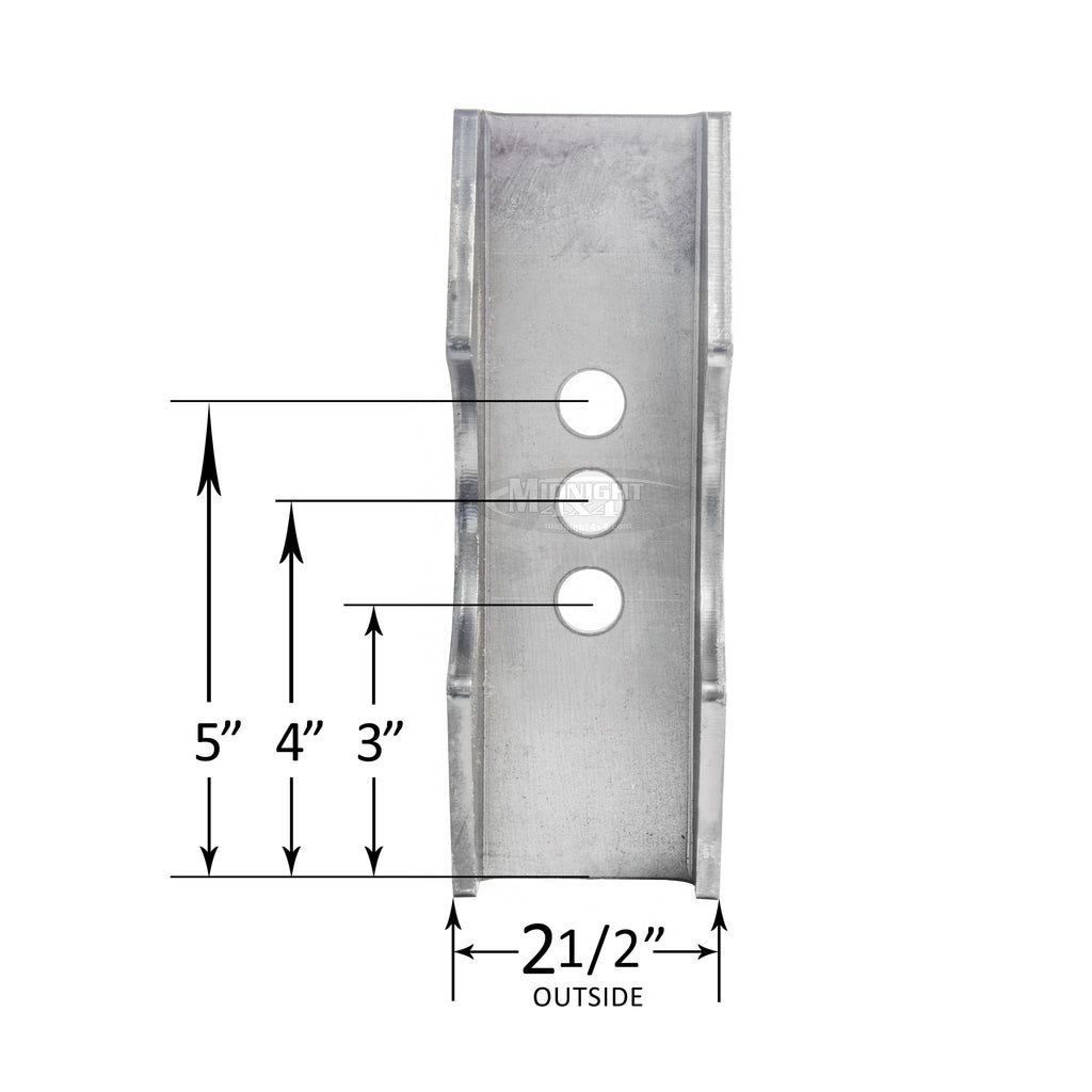 PER0001, Leaf Spring Perch, Midnight 4x4, Spring Perch, Spring Mount, Leaf mount, radius mount, axle mount