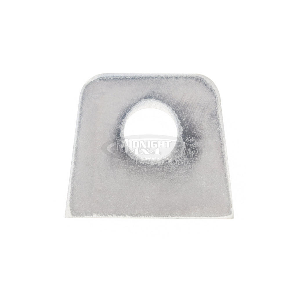 1" Steel D-Ring Recovery Mount, 7/8" center hole, Made for 3/4" D-Rings, Midnight 4x4