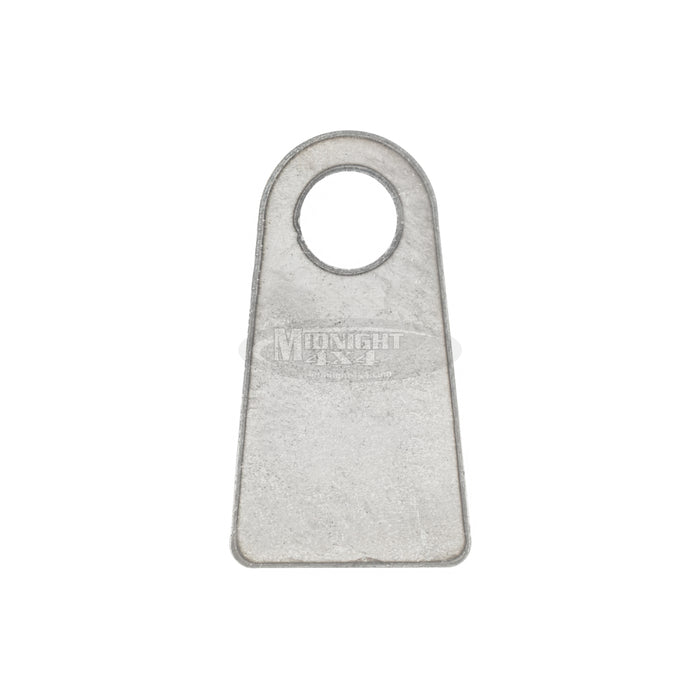 Flat Bottom tab, 3/8" Mount Hole, 3/16" thick material, Midnight 4x4