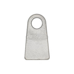 Flat Bottom tab, 3/8" Mount Hole, 3/16" thick material, Midnight 4x4