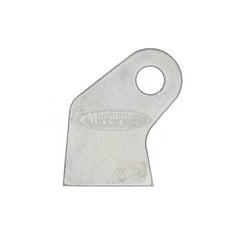 Flat Angled Shock Tab, 1/2" Mount Hole, 2-3/4" Tall, 1-3/4" Wide, Midnight 4x4