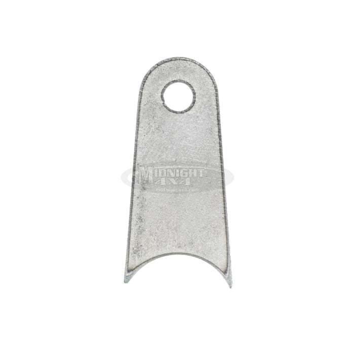 Radius Mount Tab, 1/4" Mount Hole, 1-1/2" Tall, 3/16" Thick, Midnight 4x4