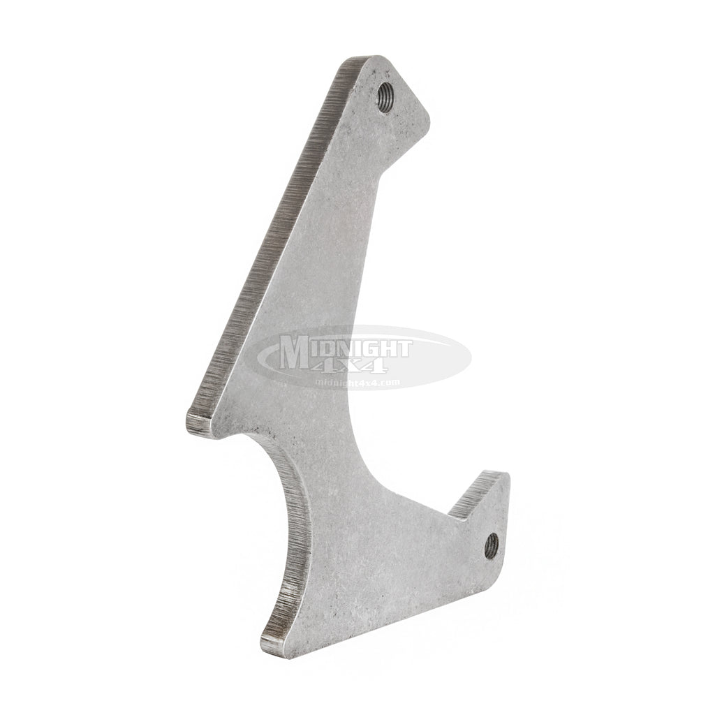 Rear GM style caliper bracket, Camaro style caliper bracket, 3/8" thick, fits 3" tube, Midnight 4x4