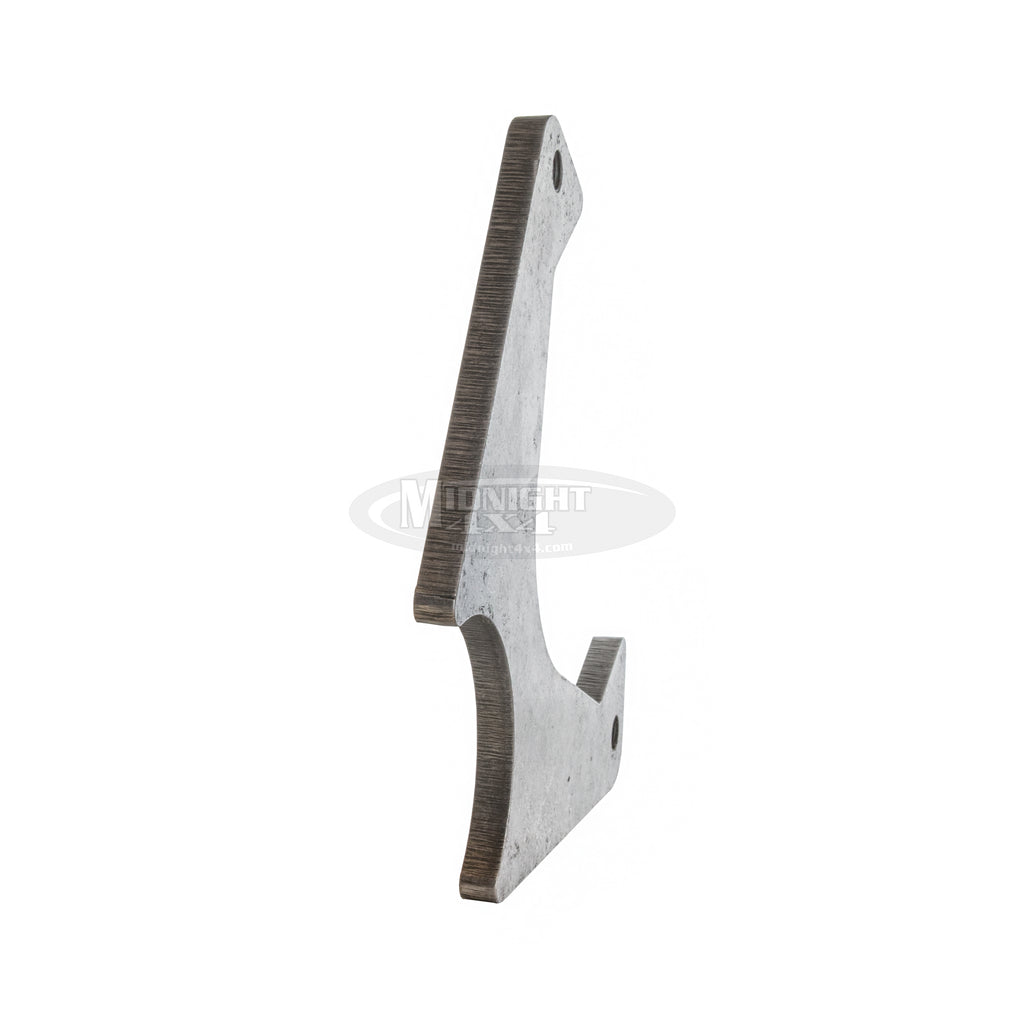 Rear GM style caliper bracket, Camaro style caliper bracket, 3/8" thick, fits 3" tube, Midnight 4x4