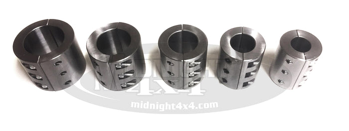 Tube Clamps, Outer Diameter, OD, Tube adapters, clamps, midnight 4x4