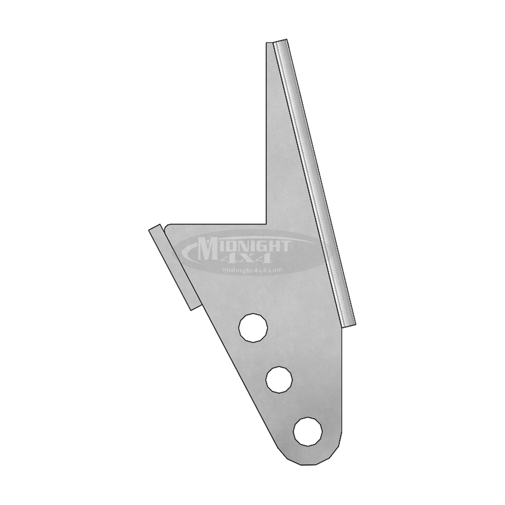 TRA0007, track bar mount, frame outside, midnight 4x4