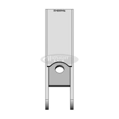 TRA0008, track bar mount, frame side inside, midnight 4x4