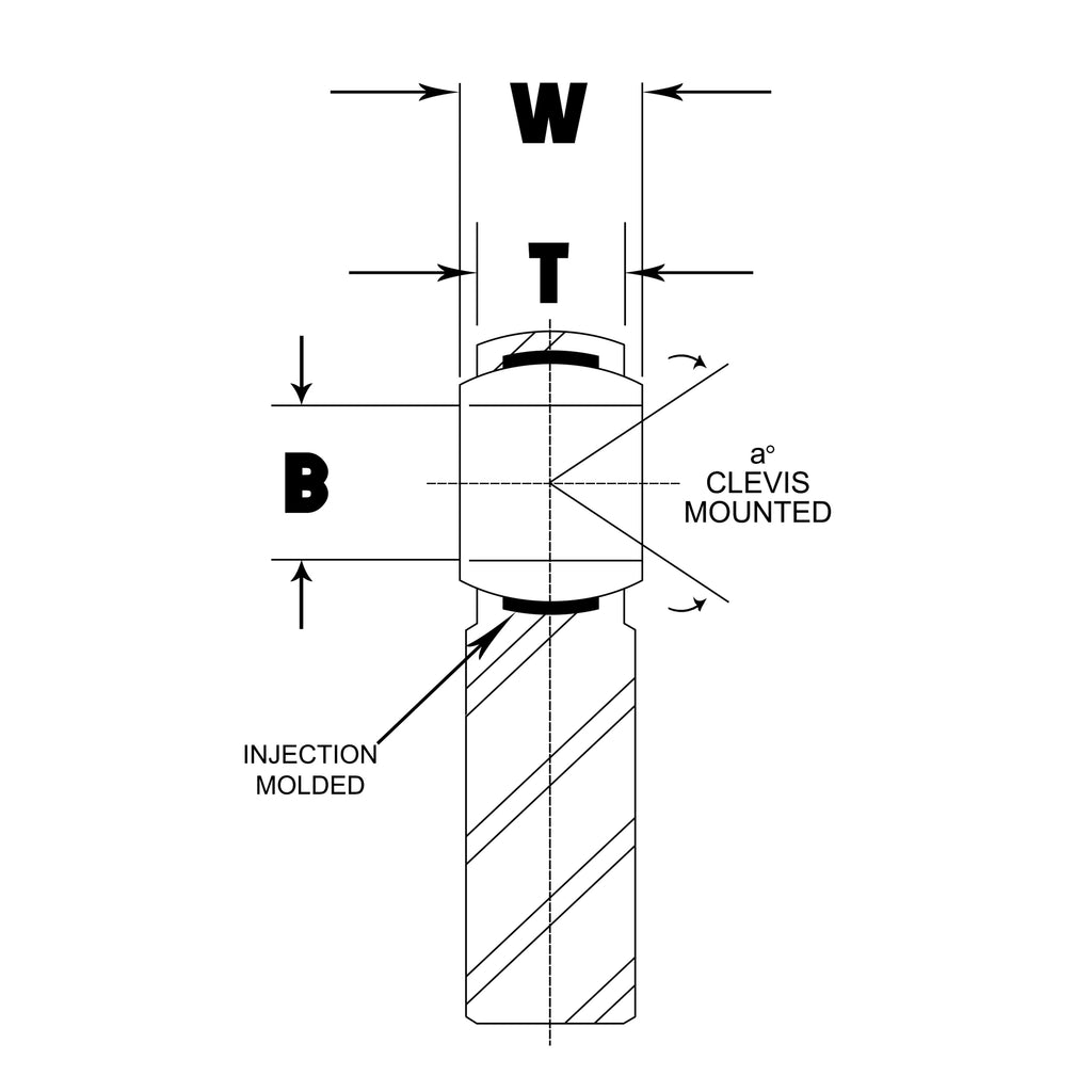 jmx8t, 1/2" heim joint, 3 piece, midnight 4x4, heim drawing