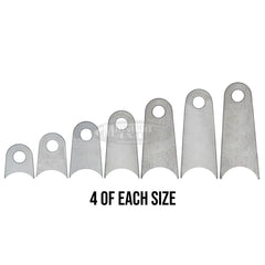 Thick Radius Tab Kit - 28 Pieces