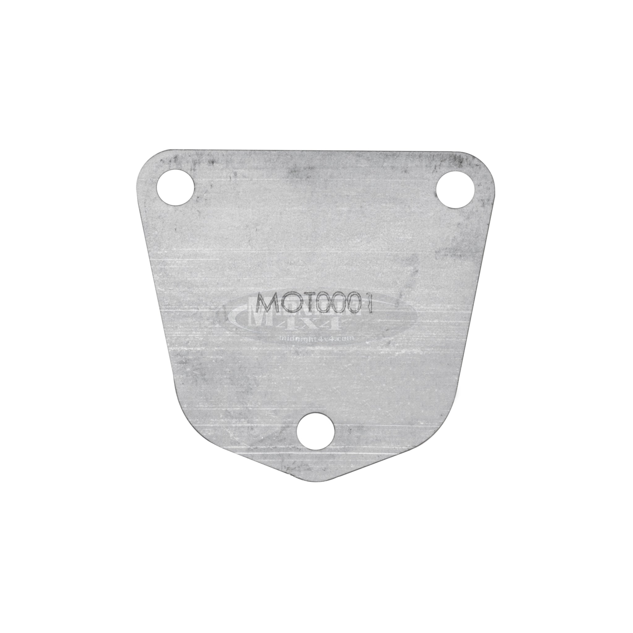 Small Block Chevy Motor Mount Plate MOT0001 Midnight 4x4