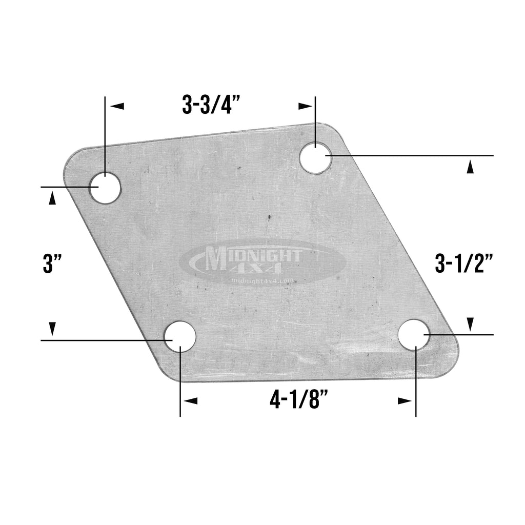 Can-Am X3 A-Pillar Plate - CAG0013