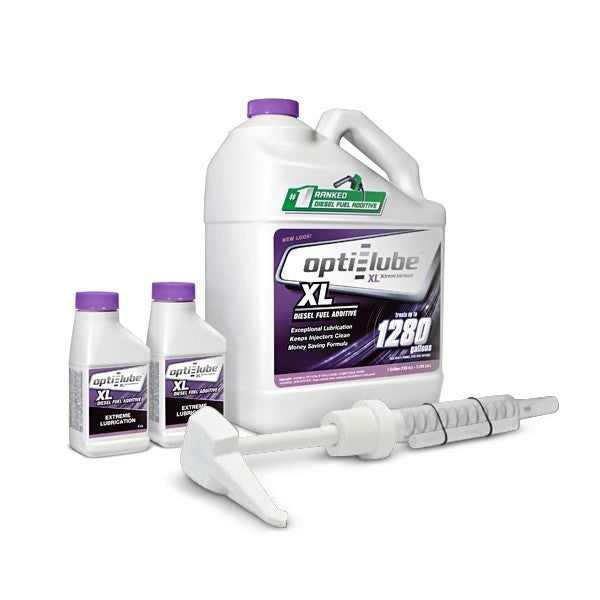 Optilube, Opti Lube, Diesel fuel additive, fuel additive, diesel additive, diesel lubrication, cetane boost, booster, injector cleaner, XL, optilube purple, midnight 4x4