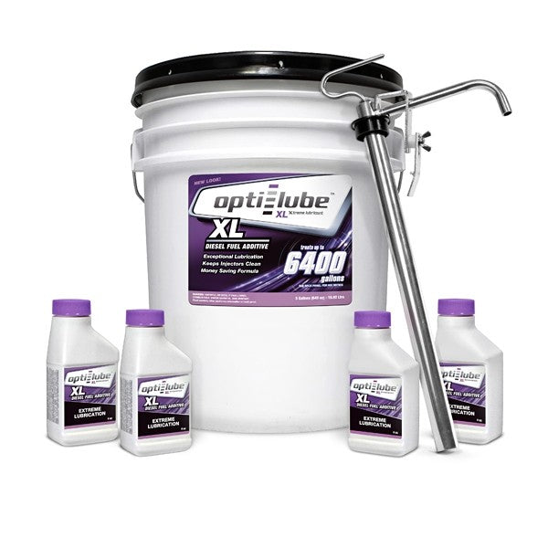 Optilube, Opti Lube, Diesel fuel additive, fuel additive, diesel additive, diesel lubrication, cetane boost, booster, injector cleaner, XL, optilube purple, midnight 4x4