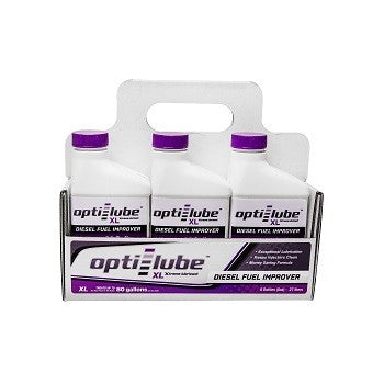 Optilube, Opti Lube, Diesel fuel additive, fuel additive, diesel additive, diesel lubrication, cetane boost, booster, injector cleaner, XL, optilube purple, midnight 4x4